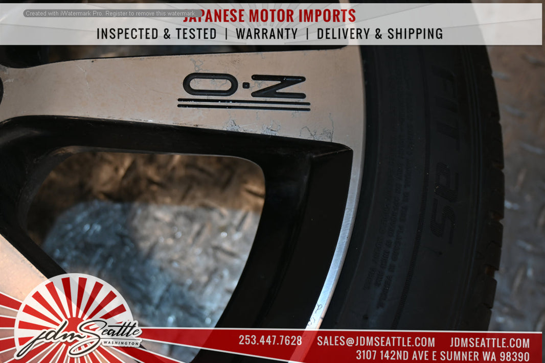 SET OF 4 OZ Racing Wheels