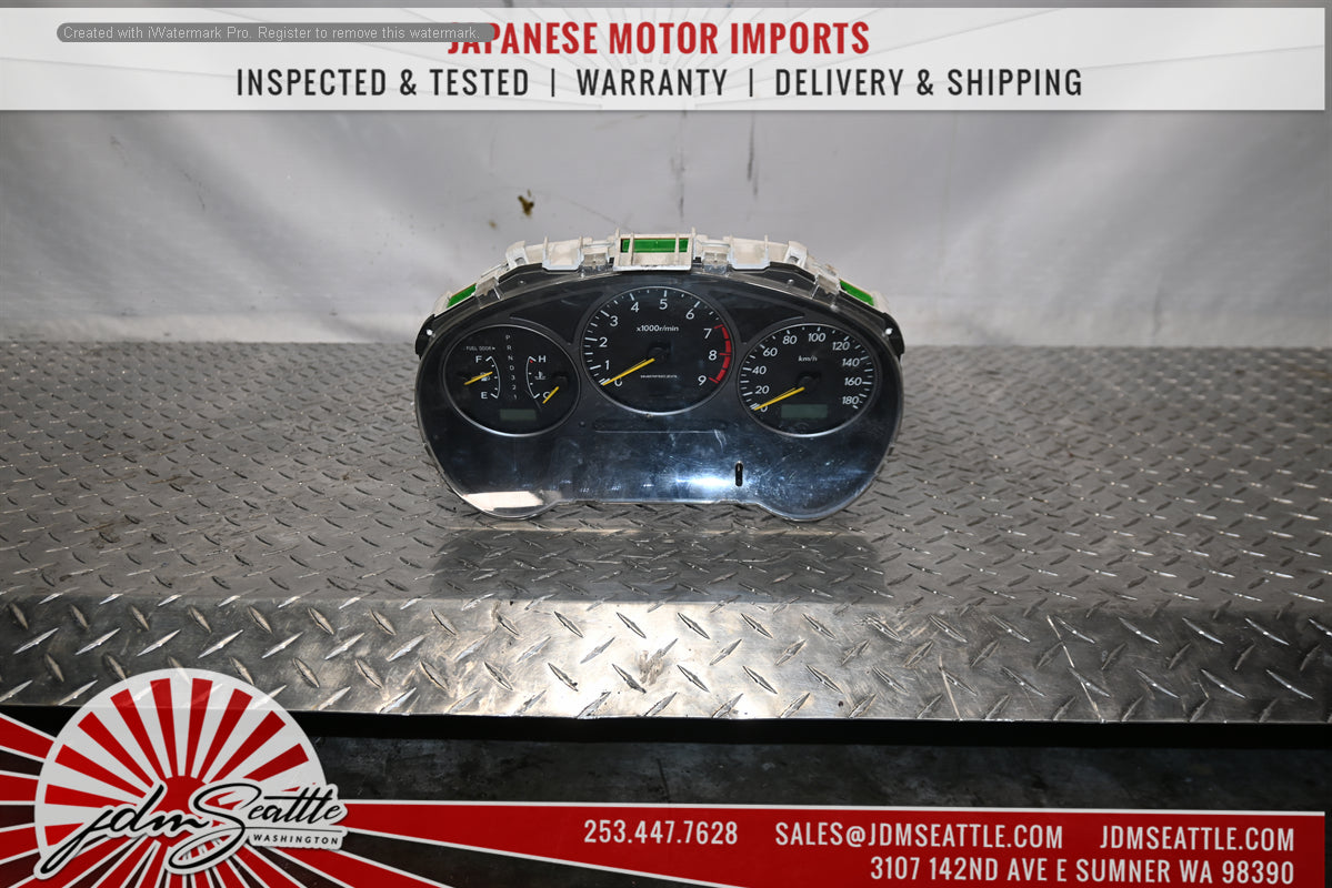 JDM 2002 2003 Subaru Impreza WRX Turbo GDA KM/H A/T Gauge Cluster SPEEDOMETER