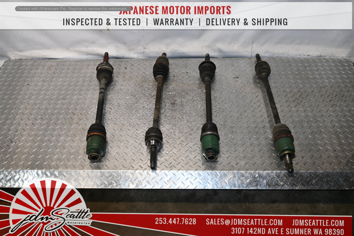 02-05 SUBARU WRX AXLES FRONT AND REAR GDA