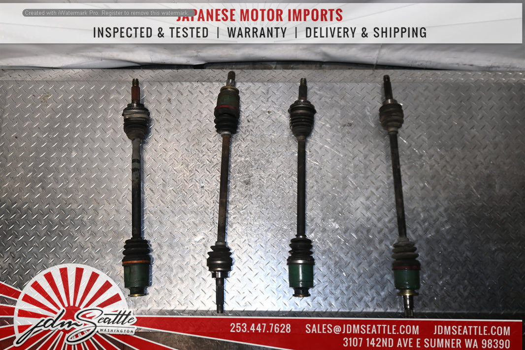 02-05 SUBARU WRX AXLES FRONT AND REAR GDA