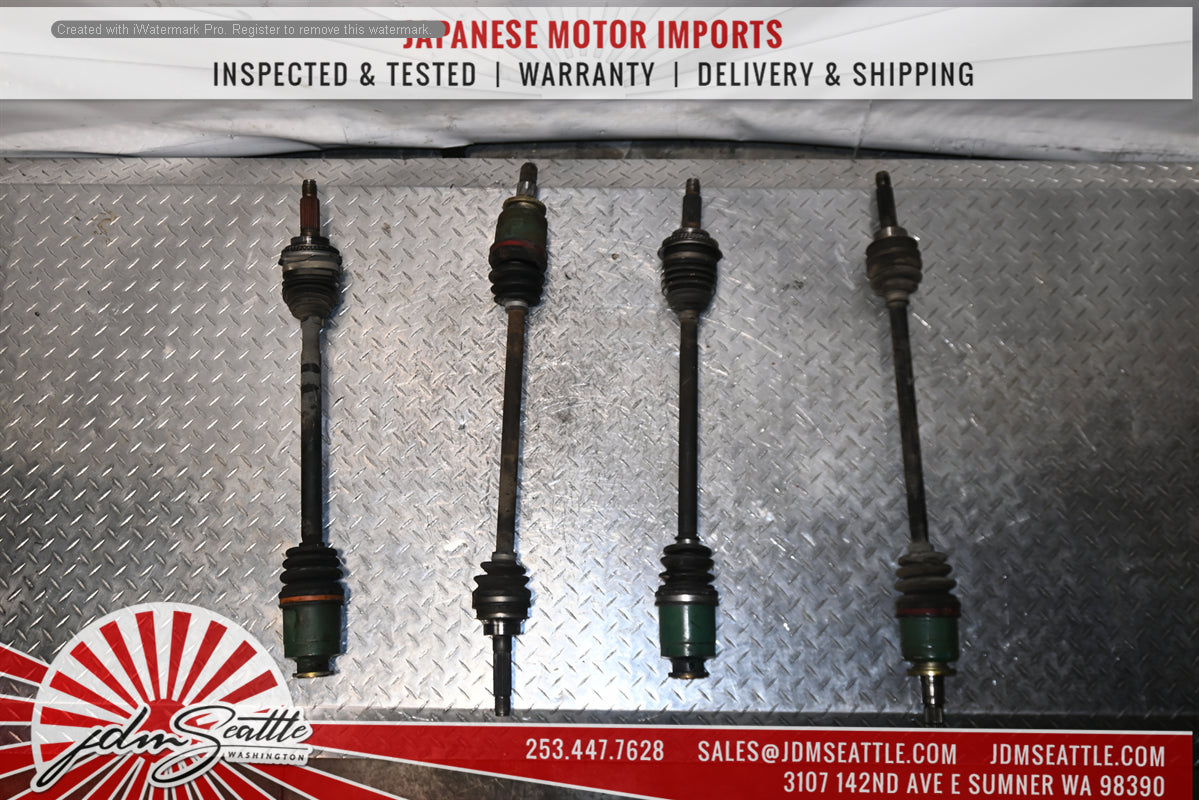 02-05 SUBARU WRX AXLES FRONT AND REAR GDA