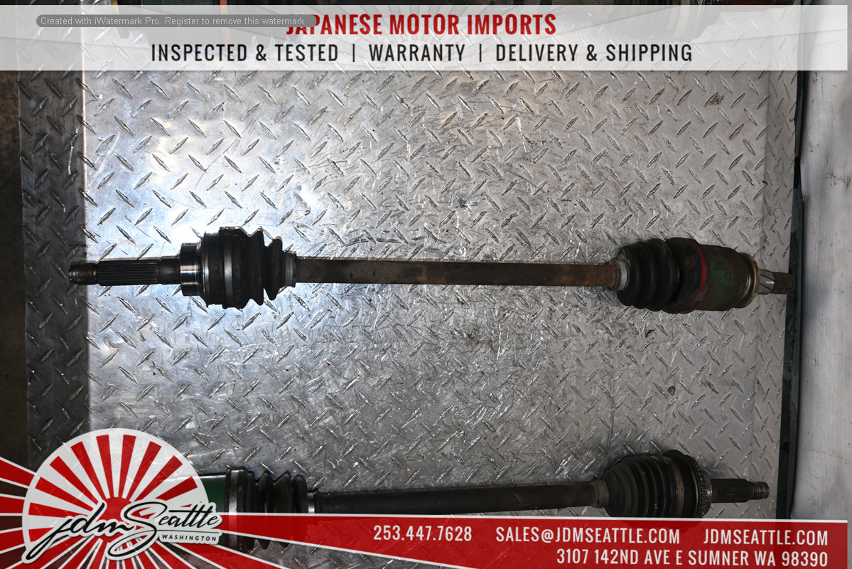 02-05 SUBARU WRX AXLES FRONT AND REAR GDA