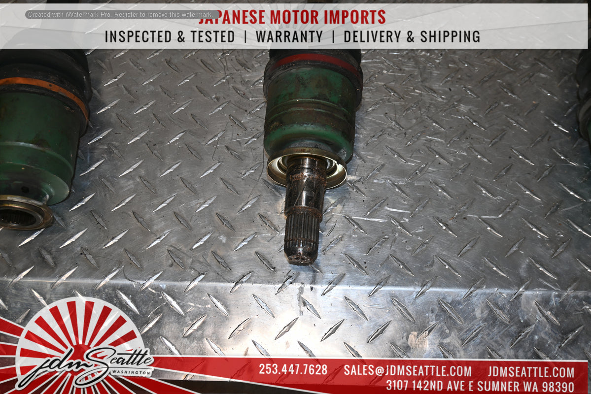 02-05 SUBARU WRX AXLES FRONT AND REAR GDA