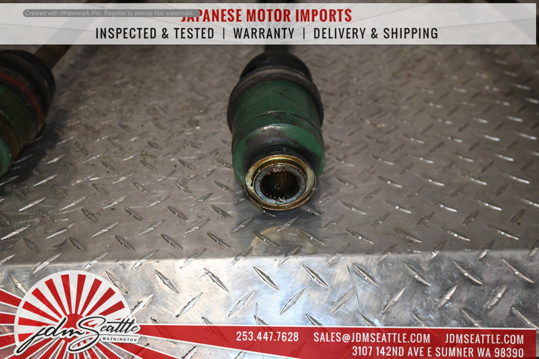 02-05 SUBARU WRX AXLES FRONT AND REAR GDA