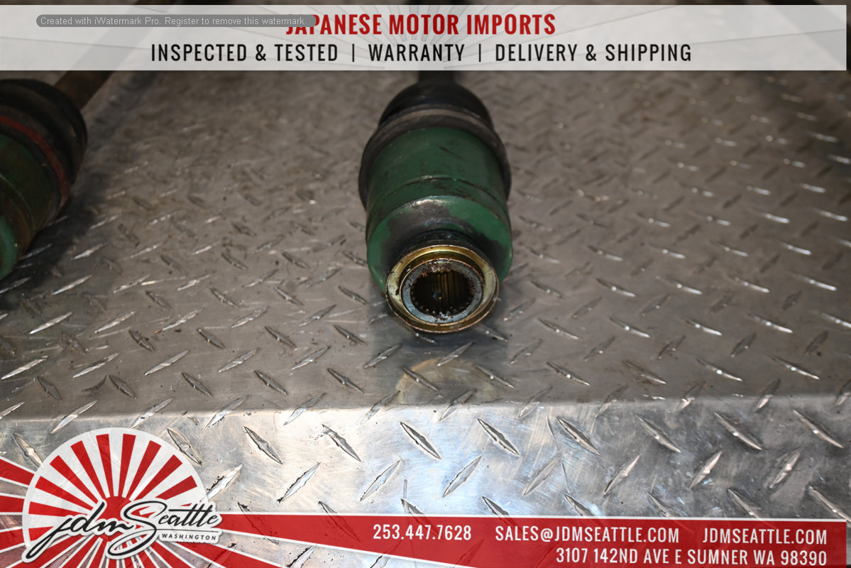 02-05 SUBARU WRX AXLES FRONT AND REAR GDA