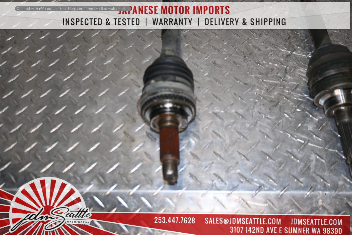 02-05 SUBARU WRX AXLES FRONT AND REAR GDA