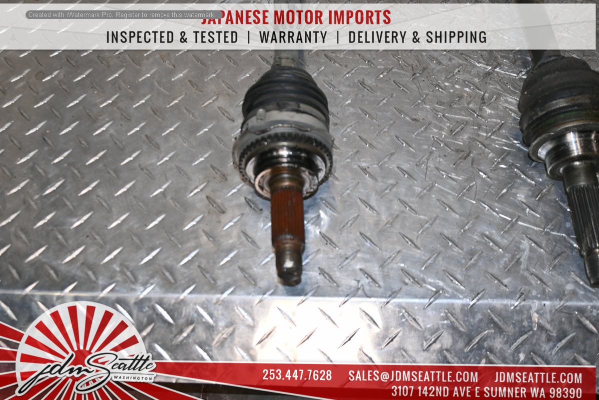 02-05 SUBARU WRX AXLES FRONT AND REAR GDA