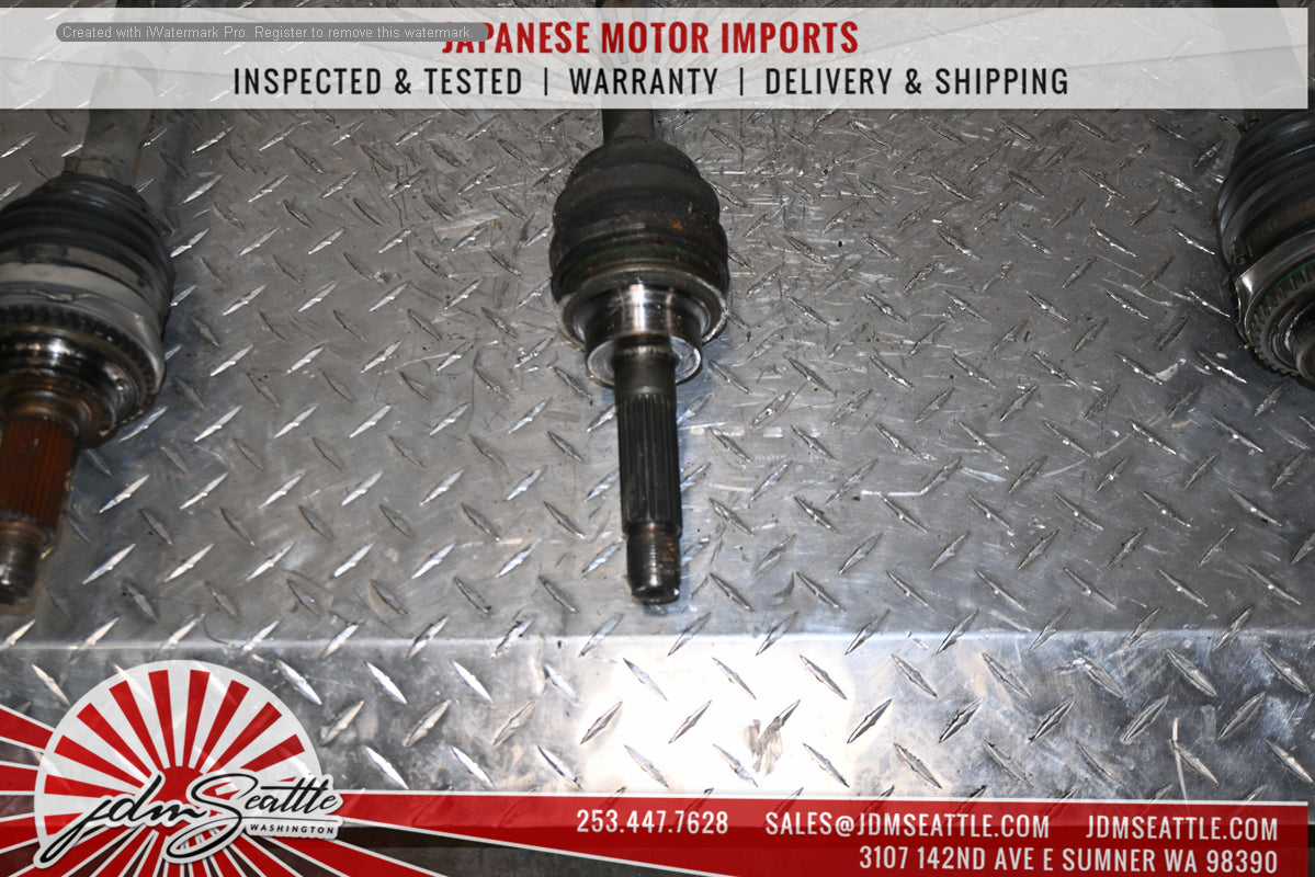 02-05 SUBARU WRX AXLES FRONT AND REAR GDA