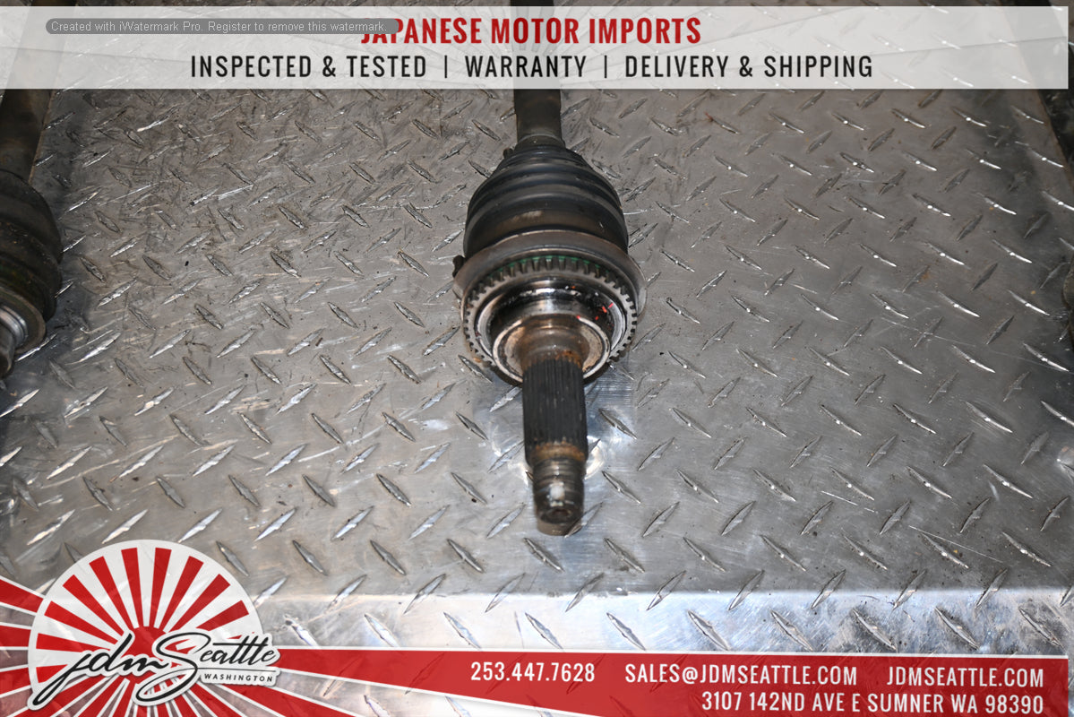 02-05 SUBARU WRX AXLES FRONT AND REAR GDA