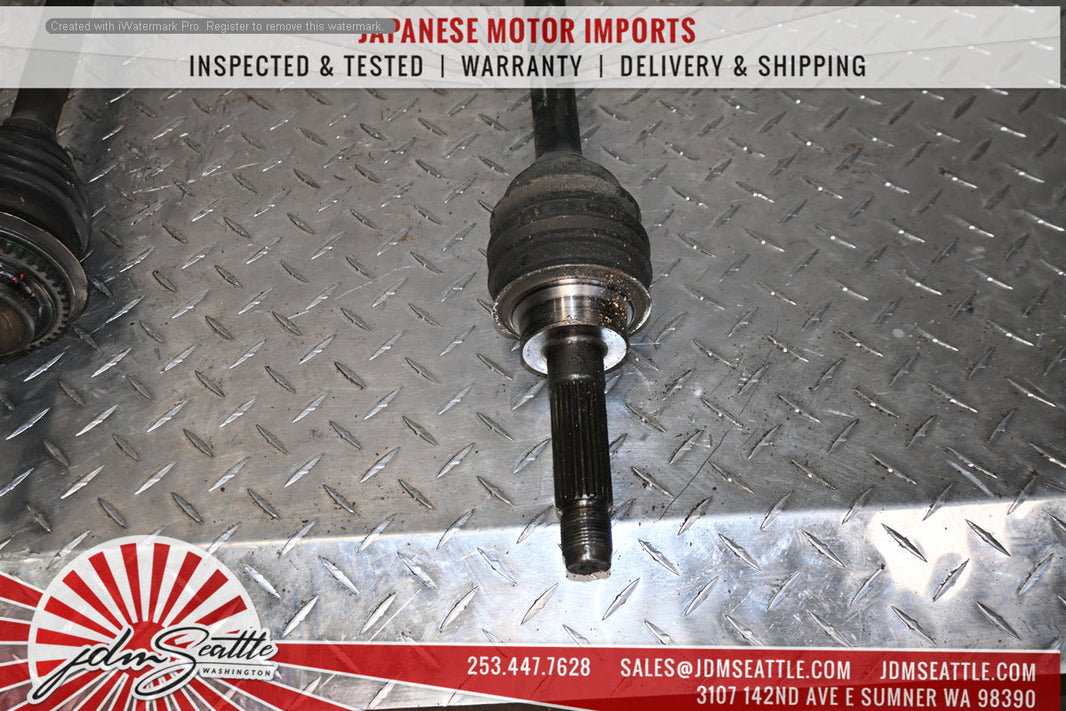 02-05 SUBARU WRX AXLES FRONT AND REAR GDA