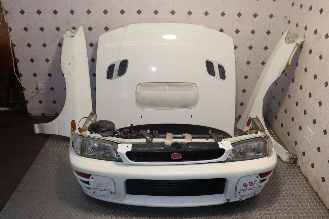 JDM 99-02 SUBARU IMPREZA WRX GC8 COMPLETE FRONT END CONVERSION AND REAR PARTS