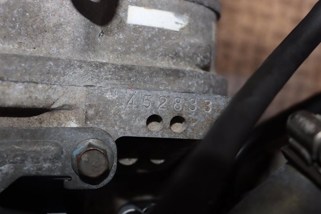 JDM EJ207 turbo engine with 5-speed manual transmission