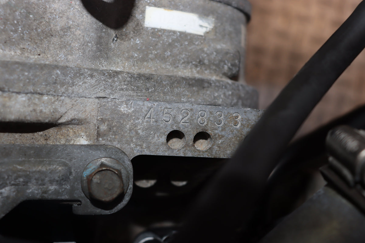 JDM EJ207 turbo engine with 5-speed manual transmission