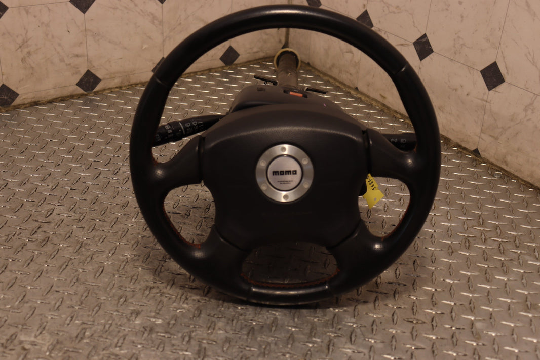 Genuine JDM Momo Steering Wheel Subaru Impreza WRX GD