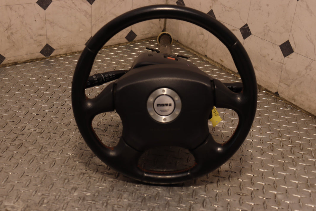 Genuine JDM Momo Steering Wheel Subaru Impreza WRX GD