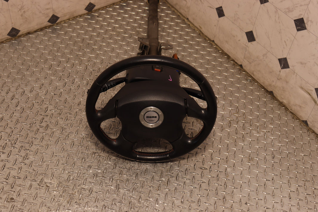 Genuine JDM Momo Steering Wheel Subaru Impreza WRX GD