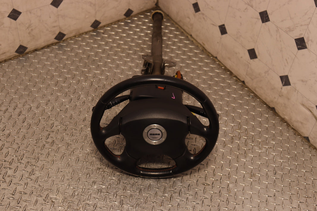 Genuine JDM Momo Steering Wheel Subaru Impreza WRX GD