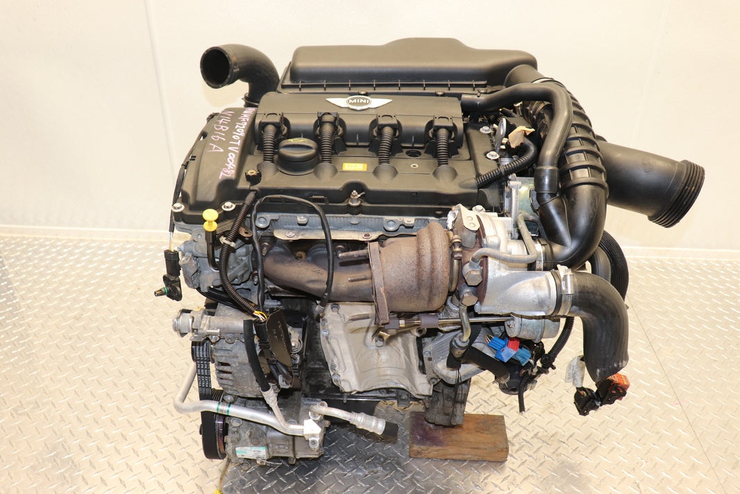 2007-2010 Mini Cooper S 1.6L JDM Turbo Engine N14B16A Replacement Motor | Low Mileage