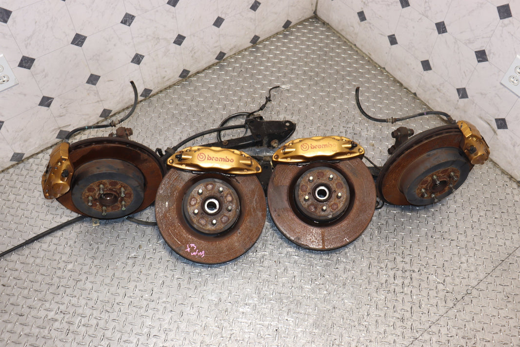 JDM 02-05 Subaru WRX STI Brembo Brakes Calipers, Rotors