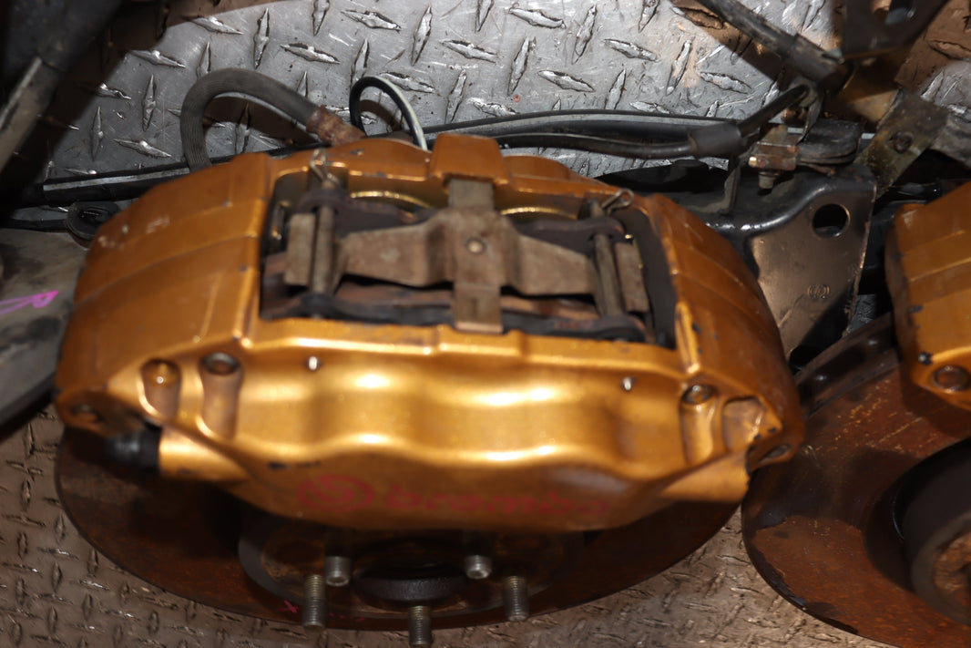 JDM 02-05 Subaru WRX STI Brembo Brakes Calipers, Rotors