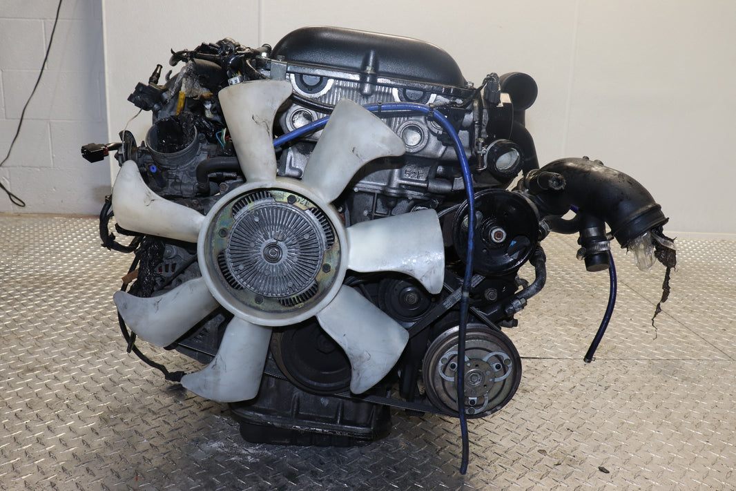 NISSAN SILVIA S13 2.0L INLINE4 DOHC TURBOCHARGED BLACKTOP JDM ENGINE W/ 5 SPEED MANUAL TRANSMISSION