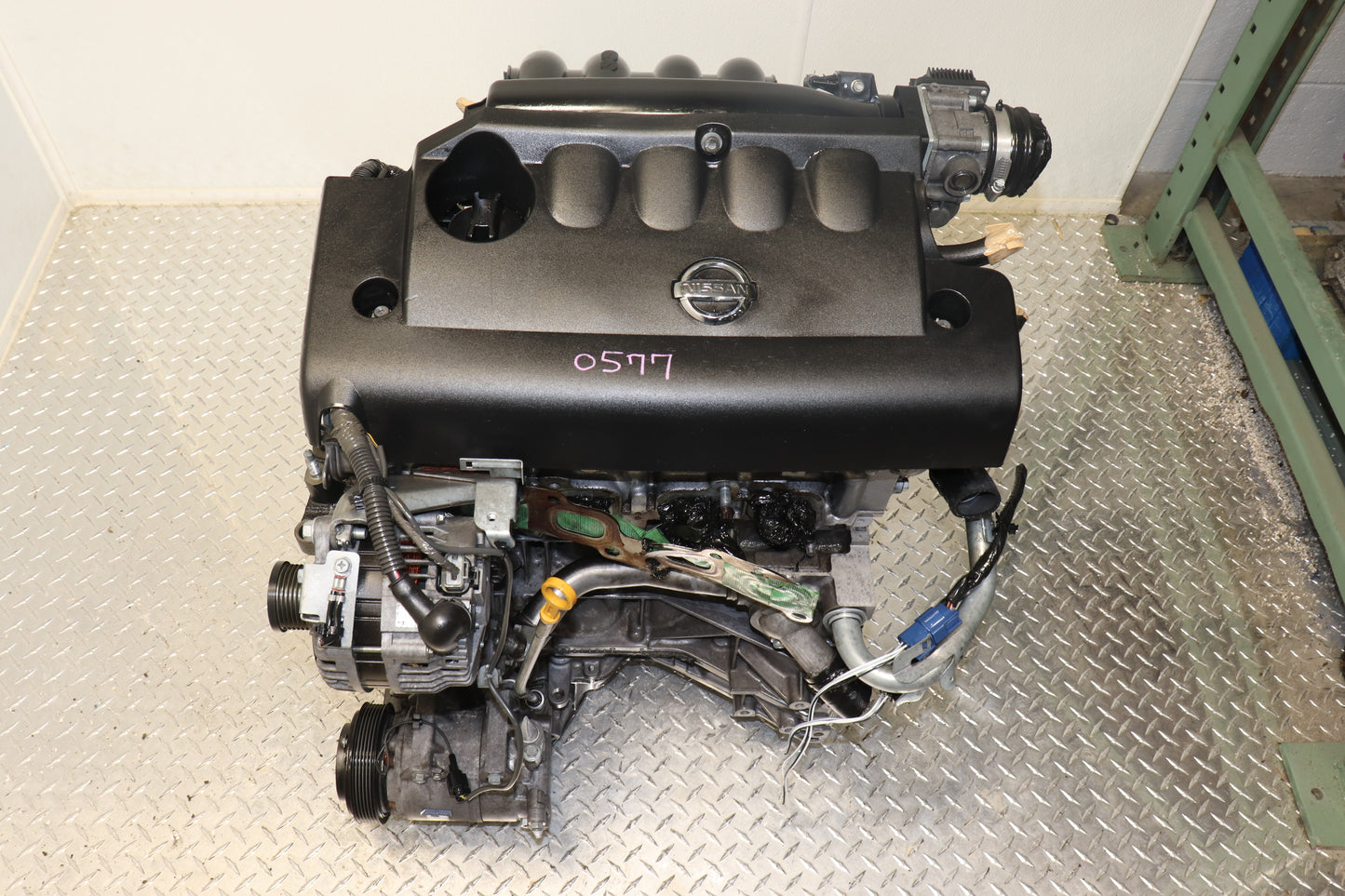 2002-2006 Nissan Altima / 2002-2003 Nissan Sentra SE-R 2.5L 4CYL DOHC QR25DE Engine